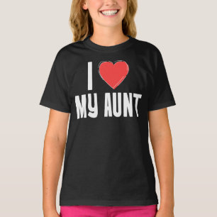 Ich (Herz) mein Shirt Tante Kinder
