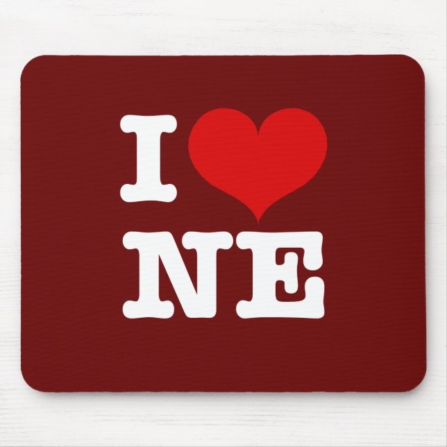 Ich Herz Nordost-Minneapolis! Mousepad (Vorne)
