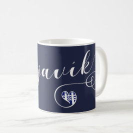 Ich herz Reykjavík, Isländisch Kaffeetasse