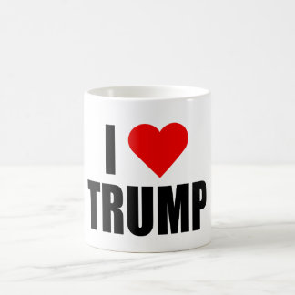 "ICH HERZ-TRUMPF " KAFFEETASSE