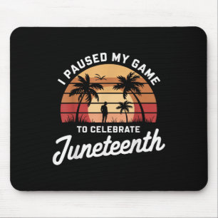 Ich hielt mein Spiel an, um die Junetnh-Gamer-App  Mousepad