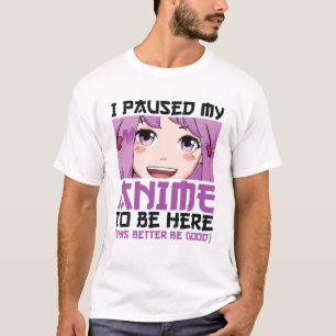 Ich hielt meinen Anime an, hier Teenager-Kleidung  T-Shirt