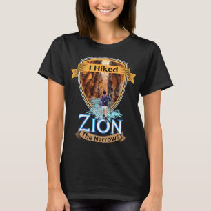 Ich Hikte Zion The Narrows Utah River Adventure So T-Shirt