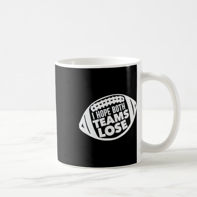 Ich hoffe, beide Teams verlieren den lustigen amer Kaffeetasse (Rechts)