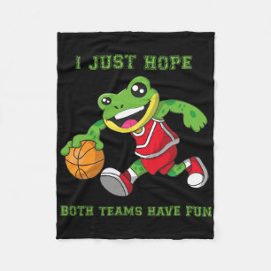 Ich hoffe nur, dass beide Teams Spaß haben Fleecedecke