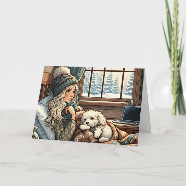 Ich hoffe, Sie fühlen sich bald besser | Gute Bess Karte (Vorderseite)