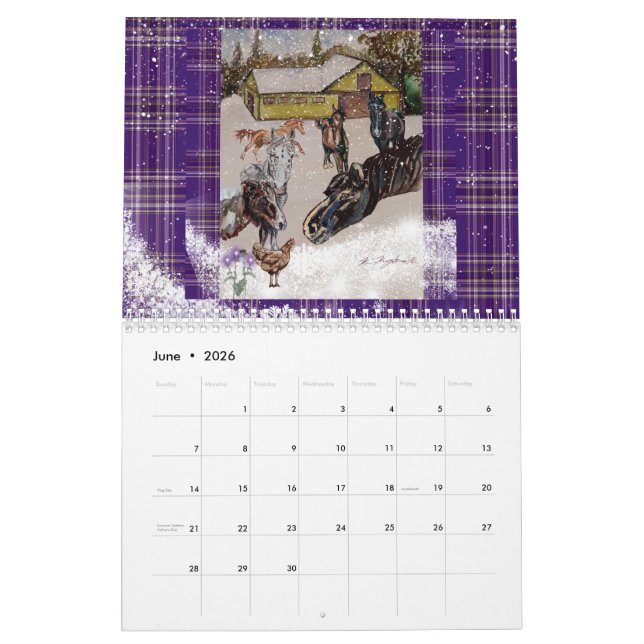 Ich hoffe, Sie Liebe Winterkalender Kalender (Jun 2026)