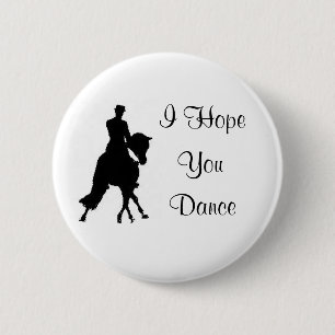Ich hoffe Sie Tanzdressage-PferdeButton Button