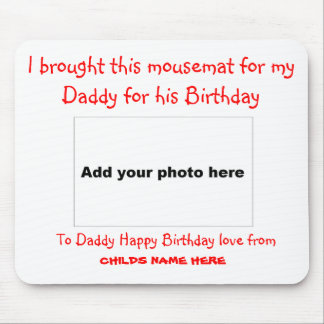 Ich holte dieses Mousemat für meinen Vati Mousepad