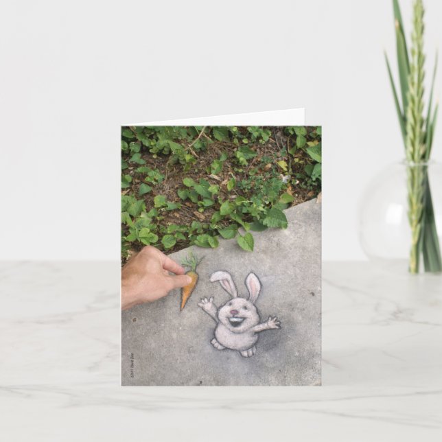 Ich holte Frühstück! Karte (Vorderseite)