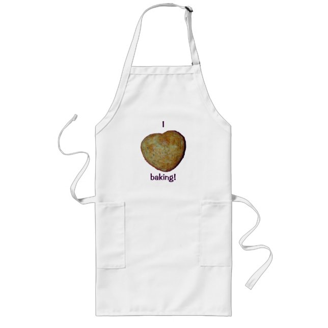 Ich höre Baking Lemon Poppyseed Schürze (Vorne)