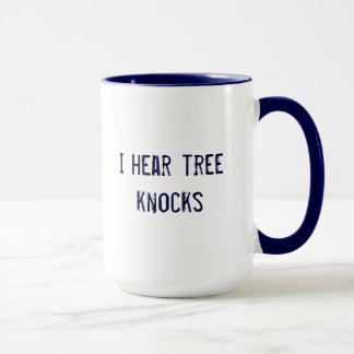 ich höre Baumschlag-Tasse Tasse