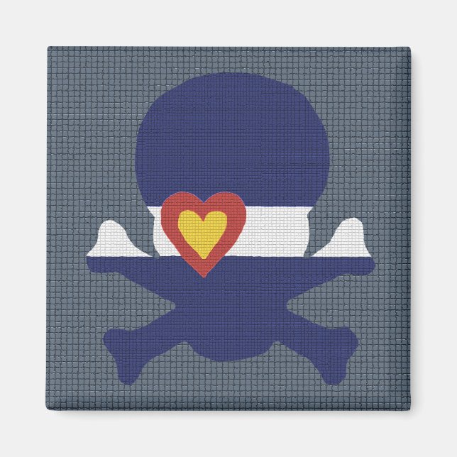Ich höre Colorado Skull! Magnet (Vorne)