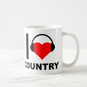 Ich höre Country Funny Mug Kaffeetasse