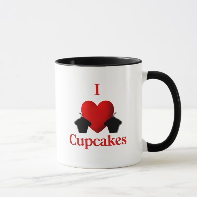 Ich höre Cupcakes Tasse (Rechts)