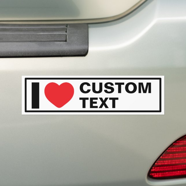 Ich höre Custom Moderner Klassischer Autoaufkleber (Auf Auto)