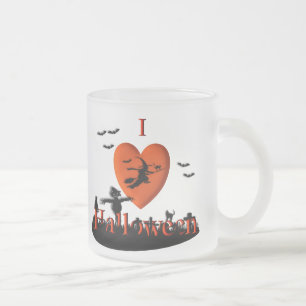 Ich höre das Halloween Mattglastasse