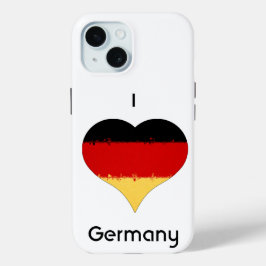 Ich höre deutsche Flagge Case-Mate iPhone Hülle