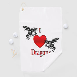 Ich höre Dragons Personal Golfhandtuch