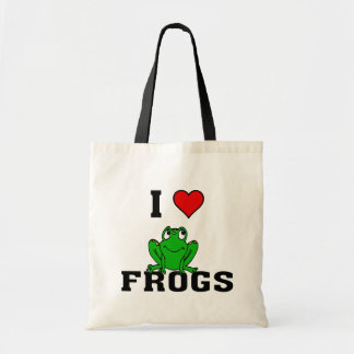Ich höre Frogs Tragetasche