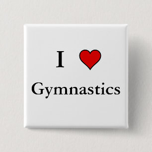 Ich höre Gymnastik Button