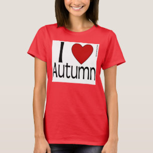 Ich höre Herbst-Shirt T-Shirt