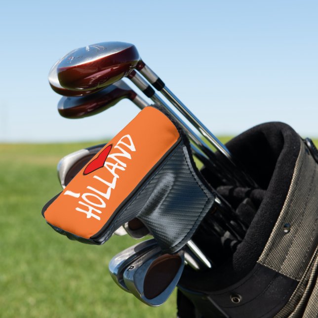 Ich höre Holland auf oder pccn Golf Headcover (In Situ)