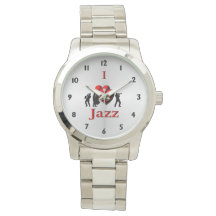 Ich höre Jazz mit schwarzen Zahlen