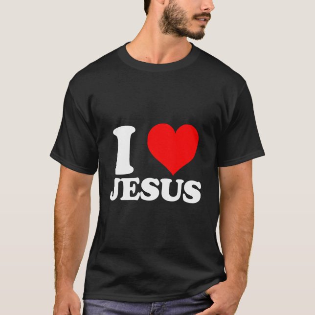 Ich höre Jesus T-Shirt (Vorderseite)