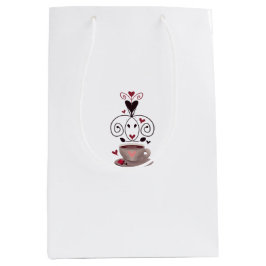 Ich höre Kaffee Mittlere Geschenktüte
