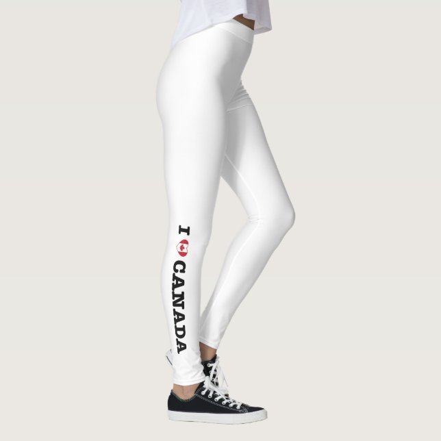 Ich höre Kanada Leggings (Rechts)