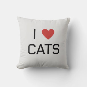 Ich höre Katzen Kissen