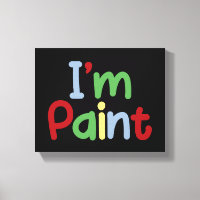 Ich höre Liebe auf Fingerfarbe