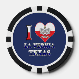 Ich höre Liebe La Vernia Texas Pokerchips