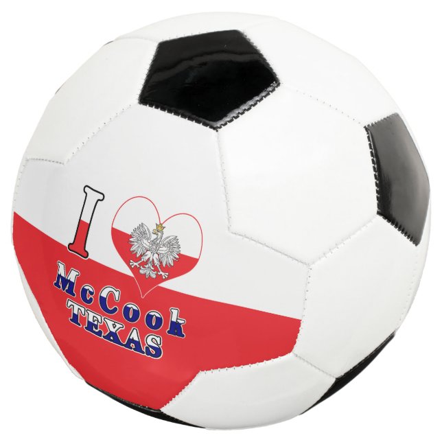 Ich höre Liebe McCook Texas Fußball (Dreiviertel)