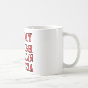 Ich höre mein Polnisch Amerikanisches Ziadzia Kaffeetasse
