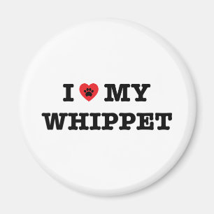 Ich höre mein Whippet Magnet