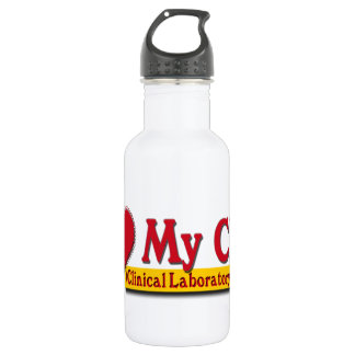 Ich höre meinen CLS-LABRADOR WISSENSCHAFTLER Trinkflasche