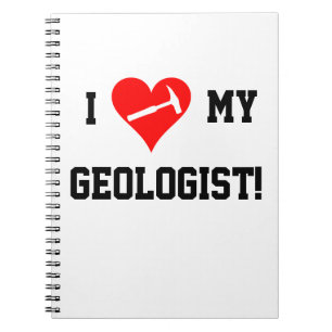 Ich höre meinen Geologen! Notizblock