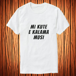 Ich höre Musik in Toki Pona T-Shirt