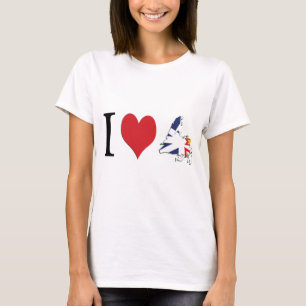 Ich höre Neufundland T-Shirt