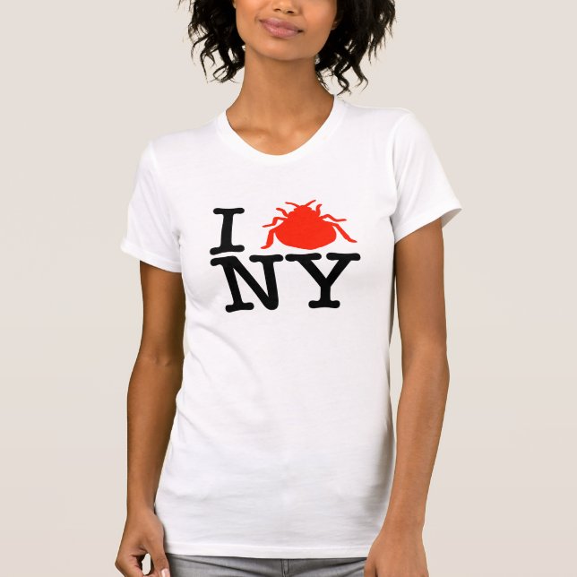 Ich höre New York ab T-Shirt (Vorderseite)
