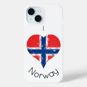 Ich höre Norwegische Flagge Case-Mate iPhone Hülle