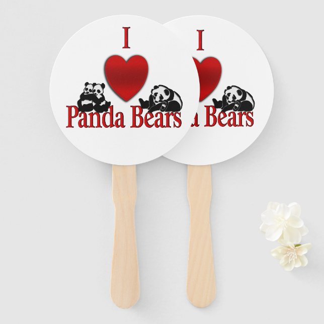 Ich höre Panda Bears Fächer (Vorne und Hinten)