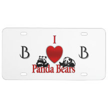 Ich höre Panda Bears Monogram