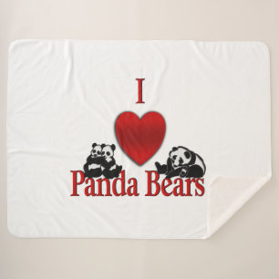 Ich höre Panda Bears Sherpadecke