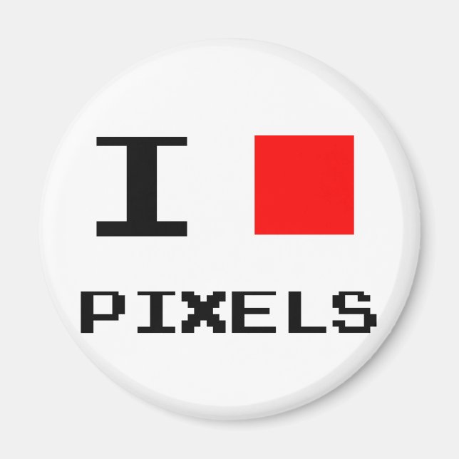 Ich höre Pixel Magnet (Vorne)