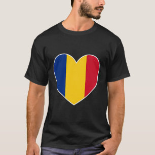 Ich höre Rumänien - Spaß am rumänischen Flaggenher T-Shirt