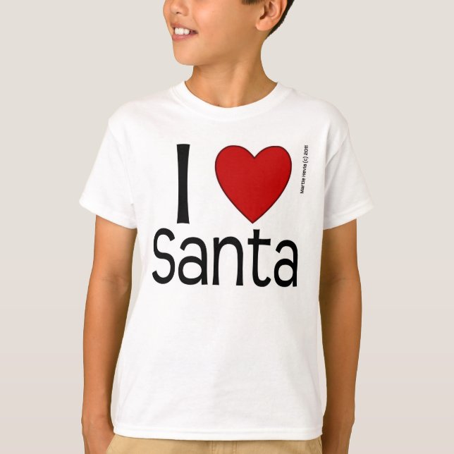 Ich höre Santa Shirt (Vorderseite)