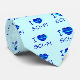 Ich höre Sci-Fi Krawatte